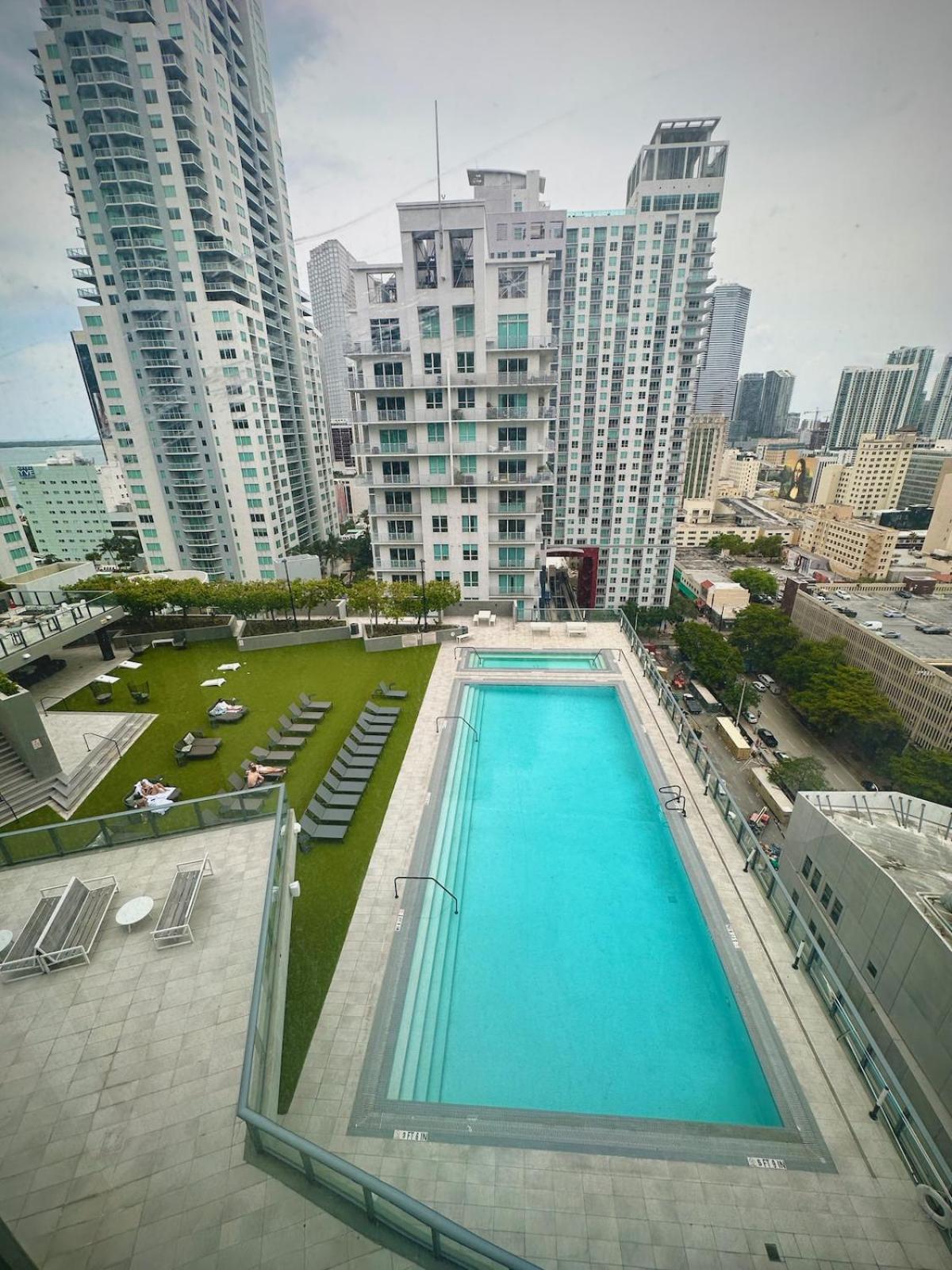 Miami-brickell Luxury 2br-2bath With Skyline Views - Walking Distance To Heat Arena & Bayside Apartamento *